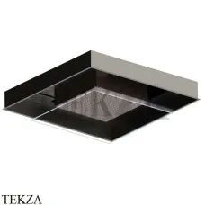 Newform Встроенная душевая лейка, хромотерапия, с кнопкой 688.M6.075, Copper glossy-Titanium satin
