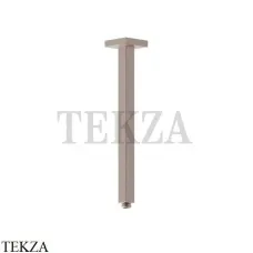 Newform Кронштейн для душа квадратный потолочный L=350 26599.M0.075, Copper Glossy