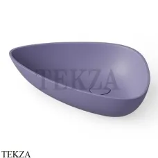Dea Design Washbasins Раковина настольная 58,5х39 Solid Surface DD9086 585 14, Lilac №14
