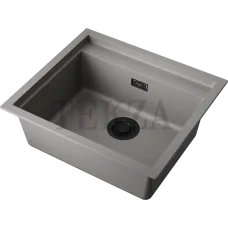 Omoikiri Sintesi 57 Кухонная мойка Artceramic прямоугольная 4997144 leningrad grey