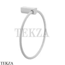 Gessi RILIEVO Держатель для полотенца кольцевой 59509-279, белый матовый