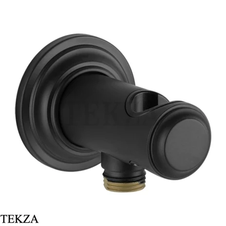 Gessi VENTI20 Держатель для душевой лейки с выводом воды 65161-299, Black XL
