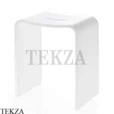 Decor Walther Stone White STOOL Душевая табуретка-подставка 0974750, белый матовый Decor Walther Stone White STOOL Душевая табуретка-подставка 0974750, белый матовый