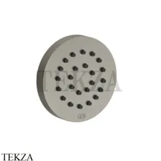 Gessi INCISO SHOWER Боковая форсунка круглая 32971-149, Finox Brushed Nickel