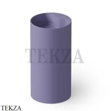 Dea Design Pedestal Basin Раковина напольная круглая Solid Surface DD2002 450 14, Lilac №14