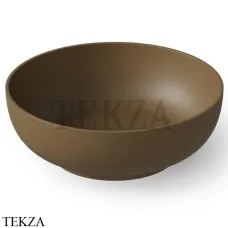 Dea Design Round Ванна отдельностоящая 190x190 см Solid Surface DD8610 1900 1, Dark Camel №1