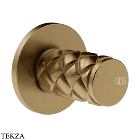 Gessi Pelle Tresse Смеситель-рычаг управления, внешняя часть 78109-791, Deep Bronze Brushed PVD
