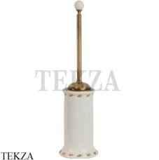 Migliore Provance Ершик туалетный напольный, с декором 17622, бронза classic