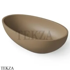 Dea Design Washbasins Раковина настольная 60х36 Solid Surface DD9035 600 2, Light Camel №2