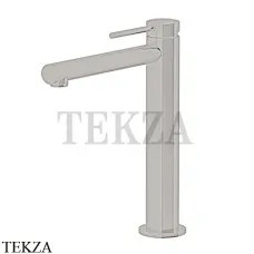 Gattoni Circle One Смеситель для раковины средний, с донным клапаном 9046/90NS, Nickel brushed