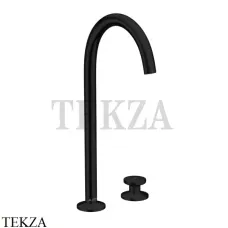 Axor ONE Смеситель для раковины Select 260, гарнитур Push‑Open 48060670, черный матовый