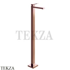 Gessi RETTANGOLO K Смеситель для раковины напольный, внешняя часть 53095-030, Copper глянец Gessi RETTANGOLO K Смеситель для раковины напольный, внешняя часть 53095-030, Copper глянец