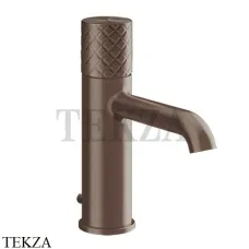 Gessi Habito INTRECCIO Смеситель для раковины, с донным клапаном 70101-845, Dark Bronze