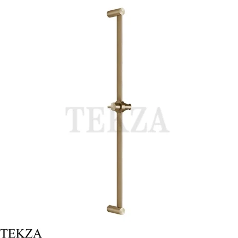 Gessi 316 SHOWER Штанга для душа с держателем 54042-726, Warm Steel Brushed PVD