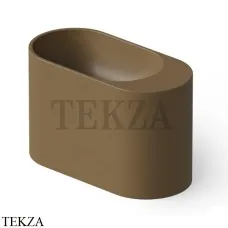 Dea Design Washbasins Раковина настольная овальная Solid Surface DD9095 450 1, Dark Camel №1