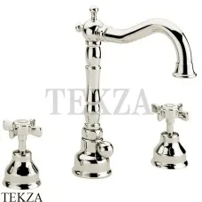 Migliore Princeton Смеситель для раковины двухвентильный 19371, состаренный хром глянец