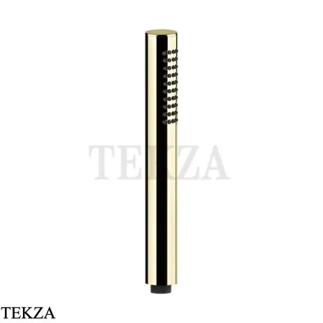 Gessi Shower Душевая лейка 1-х позиционная стержневая 14371-710, Brass PVD