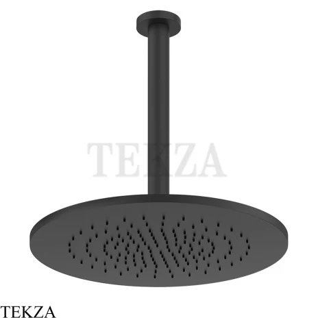 Gessi 316 SHOWER Верхняя душевая лейка с креплением под размер 54150-299, Black XL