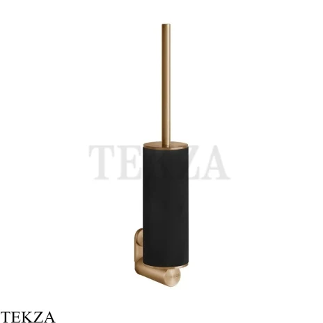 Gessi 316 ACCESSORIES Ёршик подвесной, композит черный 54720-726, Warm Steel Brushed PVD