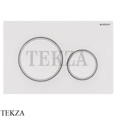 Geberit Sigma20 Клавиша смыва пластик 115.882.11.1, белый глянец/белый матовый