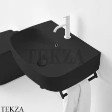Kerasan Nolita Раковина чаша подвесная-накладная 534131, черный матовый