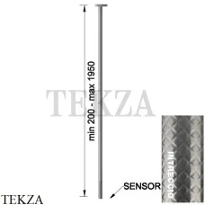 Gessi 316 INTRECCIO Потолочный электронный смеситель под размер 54126-239, Steel Brushed