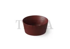 Dea Design Ванна отдельностоящая 130x130 см DD8626 1300 17 ,  Red Wine №17