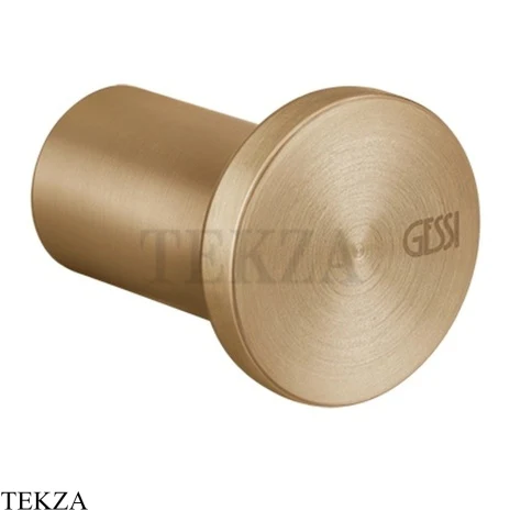 Gessi 316 ACCESSORIES Крючок для халата и полотенец 54821-726, Warm Steel Brushed PVD