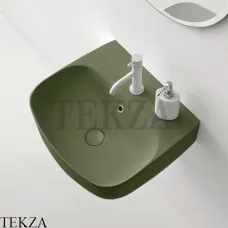 Kerasan Nolita Раковина чаша подвесная-накладная 50, 534011 Verde muschio