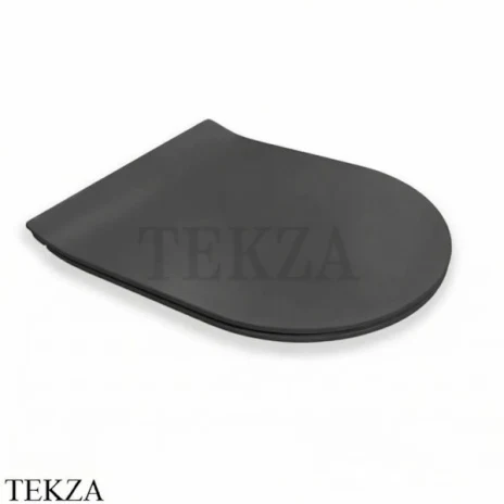 Hatria Fusion Крышка сиденье с микролифтом Slim A0Y9D508, Antracite