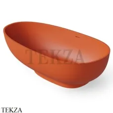 Dea Design Modern Ванна отдельностоящая овоидной формы 180x94 Solid Surface DD8616 1800 7, Orange №7