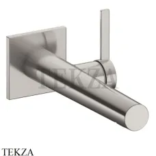 Keuco IXMO PURE Смеситель для раковины 187, квадрат, внешняя часть 59516050102, Никель шлифованный