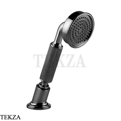 Gessi VENTI20 Душевой комплект на борт ванны 65127-706, Black Metal PVD