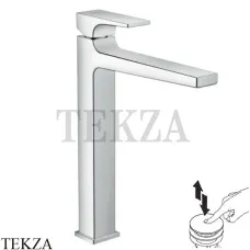 Hansgrohe Metropol Смеситель для раковины 260, с донным клапаном Push-Open 32512000, хром глянец
