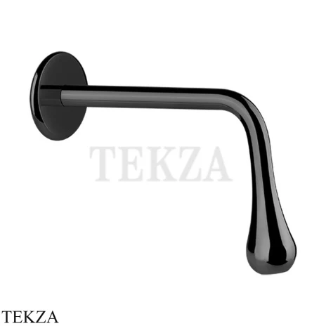 Gessi Goccia Излив для раковины настенный 33715-706, Black Metal PVD