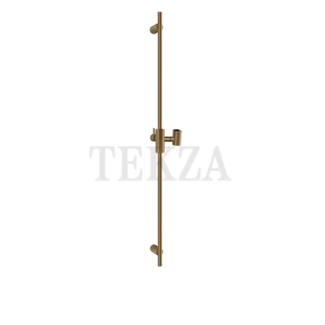 Gessi Habito CESELLO Штанга для ручного душа с держателем 70444-791, Deep Bronze Br. PVD