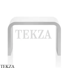 Decor Walther Stone White SCH Душевая табуретка-подставка низкая 0974350, белый матовый