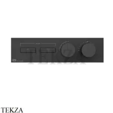 Gessi HI-FI Термостатический смеситель на 2 потока, внешняя часть 63012-299, Black XL