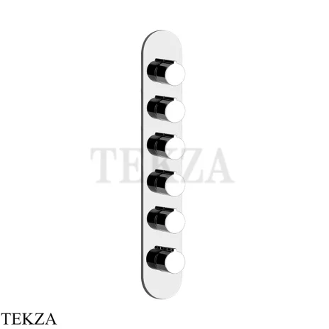 Gessi Ingranaggio-Anello Термостат для душа, 5 потоков, внешняя часть 43070-031, хром глянец