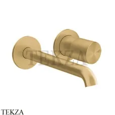 Gessi Habito UNITO Смеситель для раковины, внешняя часть 70088-727, Brushed Brass