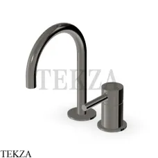 Zucchetti Pan Смеситель для раковины, без гарнитуры ZP6224.C50, metal black