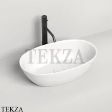 SALINI SOFIA Раковина накладная, из композита S-Sense 1101106G, белый глянцевый