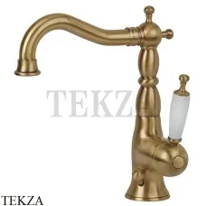 Migliore Oxford Смеситель для раковины, с донным клапаном 19094, бронза classic