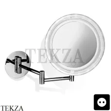 Decor Walther BS 17 TOUCH Косметическое зеркало, 5х увеличение, от сети 0121700, хром глянец