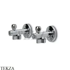 Newform Шаровой кран с фильтром 1/2 дюйма (пара), 125.31.028, Brushed chrome Newform Шаровой кран с фильтром 1/2 дюйма (пара), 125.31.028, Brushed chrome