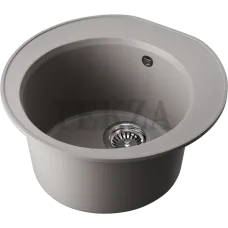 Omoikiri Miya 50-R Кухонная мойка Tetogranit круглая 4993582 leningrad grey