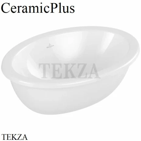 Villeroy&Boch Loop&Friends Раковина встраиваемая сверху с переливом 4A6200R1, белый глянец CeramicPlus