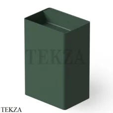 Dea Design Pedestal Basin Раковина напольная прямоугольная Solid Surface DD2004 600 11, Dark Green №11