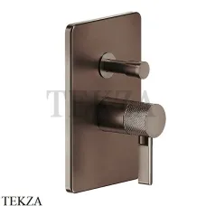 Gessi INCISO SHOWER Смеситель для душа, внешняя часть 58079-845, Dark Bronze Gessi INCISO SHOWER Смеситель для душа, внешняя часть 58079-845, Dark Bronze