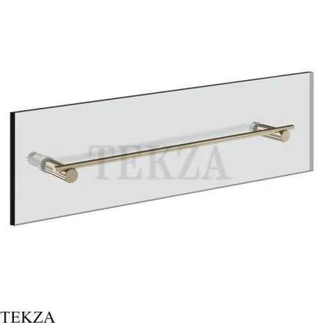 Gessi Incastri Полотенцедержатель для крепления на стекло, 45 см 75513-149, нерж. сталь Brush / никель Brushed